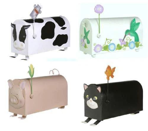 hand painted mailbox series 1