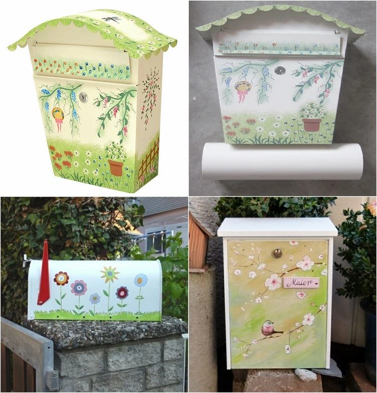 hand painted mailbox series 2
