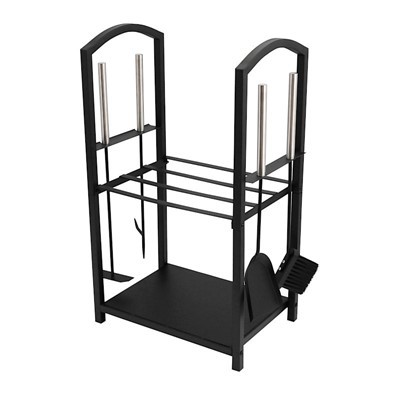 Firewood Stand + Tools Scrapers